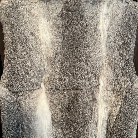 Michael Kors - Sz M (tag L) - Rabbit Fur Vest - Picture 5 of 6